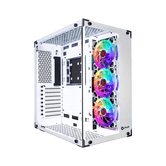 CAJA TALIUS GAMING CRONOS FROST RGB - BLANCA