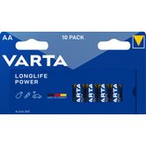 PILAS VARTA BLISTER 10 Longlife Power AA ECO