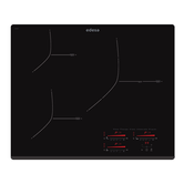 VITROCERAMICA INDUCCION EDESA EIMS-6332 B 3 ZONAS COCCION ANCHO 63 CM