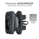 MOCHILA PORTATIL 16´´ SUBBLIM NEGRA