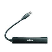 HUB NILOX 4 PUERTOS USB 1X3.0 +3X2.0