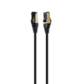 CABLE RED S-FTP GEMBIRD CAT 8 LSZH NEGRO 2 M