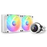 REFRIGERACION LIQUIDA NZXT KRAKEN 240MM | RGB FAN | BLANCO | DISPLAY LCD