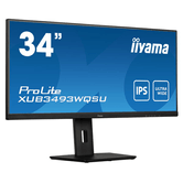 IIYAMA XUB3493WQSU-B5  ProLite 34" LED IPS UltraWide Quad HD HDMI Altavoces